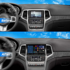VINLAND VISION 9" Custom-Fit Car Stereo for Jeep Grand Cherokee 2011-2013 V13GC109N-MRR-CH1