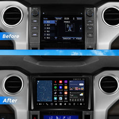 VINLAND VISION 9" Custom-Fit Car Stereo for Toyota Tundra 2014-2017 - Mirror Black V13TU209N-MRR-TO3