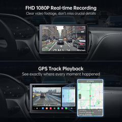 VINLAND FHD 1080P On-Dash DVR Camera Real-Time Recording VIN-FHD02DV