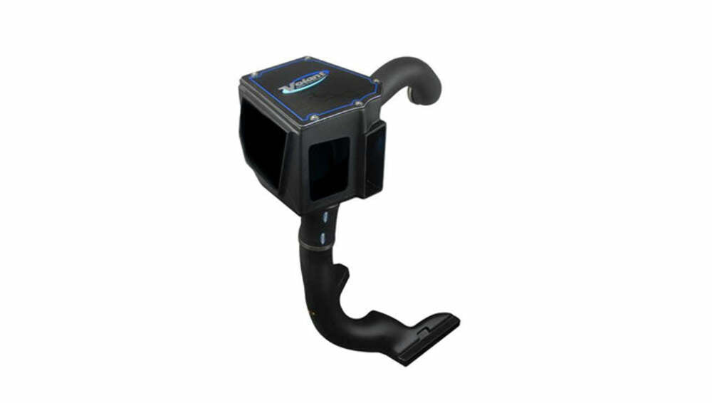 Closed Box Air Intake w/ Cold Air Scoop Blue Cotton Gauze Oiled 09-10 Silverado/Sierra 2500HD/3500 Volant