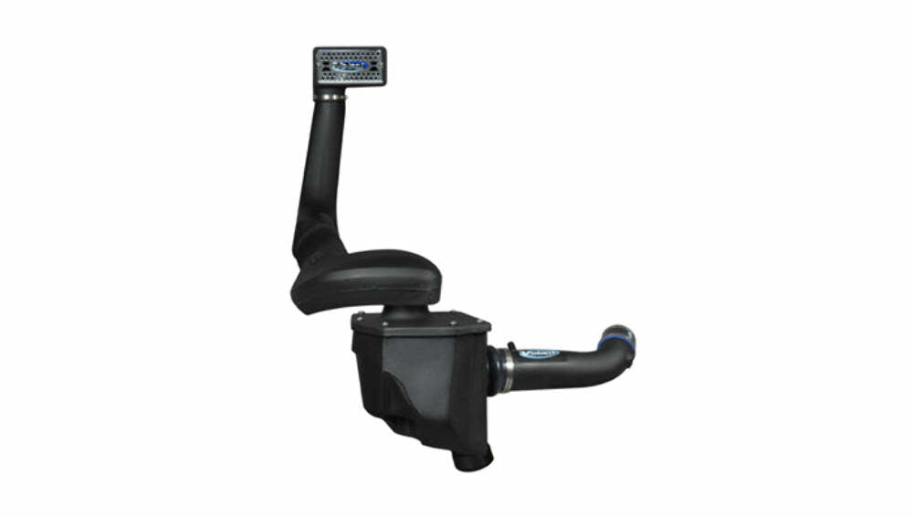 Closed Box Air Intake w/ Snorkel Blue Cotton Gauze Oiled Filter 12-18 Jeep Wrangler JK 3.6L V6 Volant