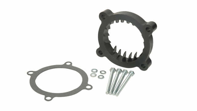 Throttle Body Spacer 1 Inch 11-14 Ford F-150/Ford Mustang Black Volant