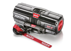 WARN 101130 AXON 35-S Synthetic Winch; Black