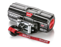 WARN 101135 AXON 35 Wire Rope Winch; Black