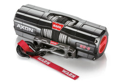 WARN 101150 AXON 55-S Synthetic Winch; Black