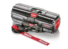 WARN 101240 AXON 45RC Synthetic Winch; Black