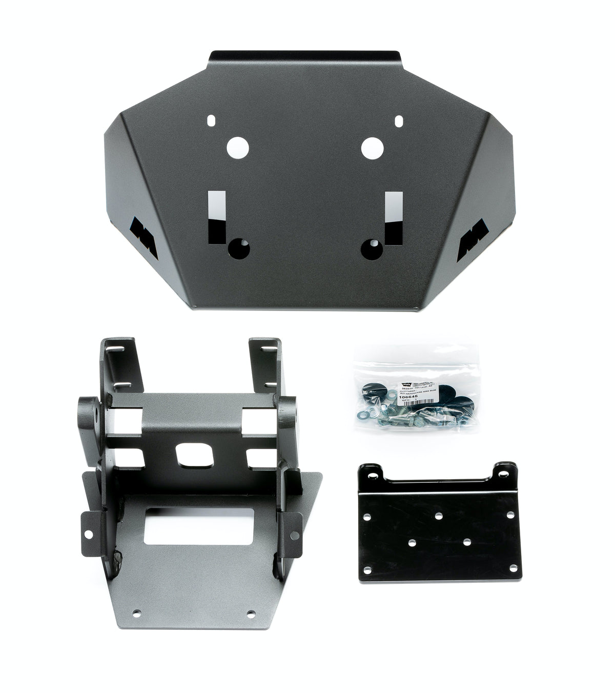 WARN 106612 Bumper Mounting Kit - KAW KRX 1000