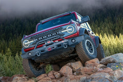WARN Elite Front Bumper Bronco With Grille Guard 107856