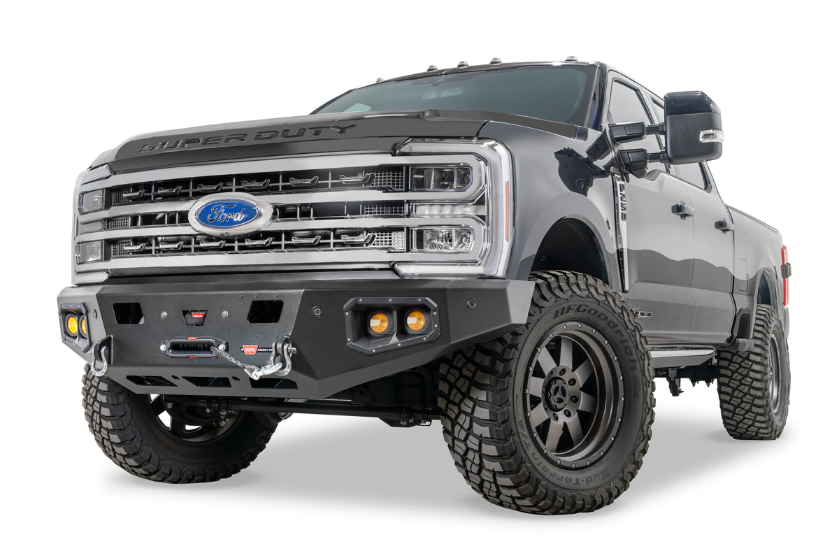 WARN ASCENT HD BUMPER FORD SUPERDUTY  W/OUT GUARD 110629