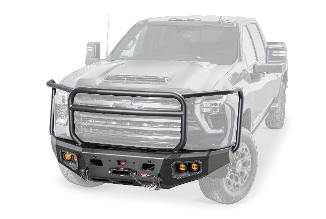 WARN ASCENT HD BUMPER SILVERADO HD WITH PRERUNNER GUARD 110913