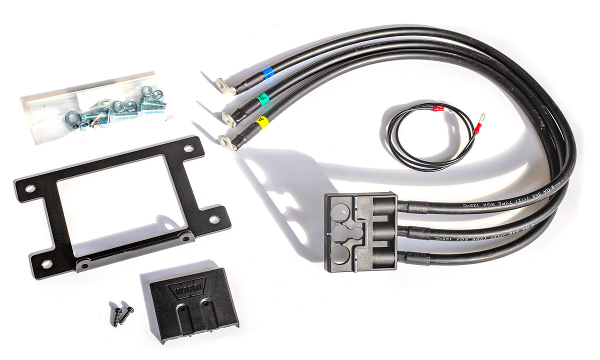 WARN ZEON XC Control Pack Relocation Wiring Kit 31 Inch Length with Bracket 111872