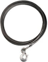 WARN 23678 Wire Rope Assembly 7/16X100 6X25