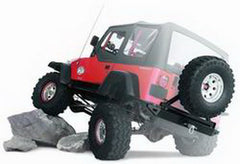 WARN 65508 Rock Crawler Rear Bumper