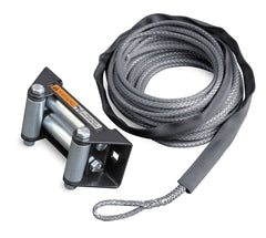 WARN SYNTHETIC ROPE 7/32 (5.6mm) x 50' (15.2m) AND ROLLER FAIRLEAD KIT 77835