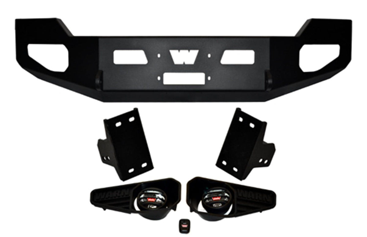 DISCONTINUED - WARN 85881 Enforcer WARN Heavy Duty Front Bumper