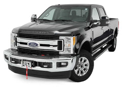 WARN 98055 MY17 - 4th Generation Super Duty Hidden Winch Mount