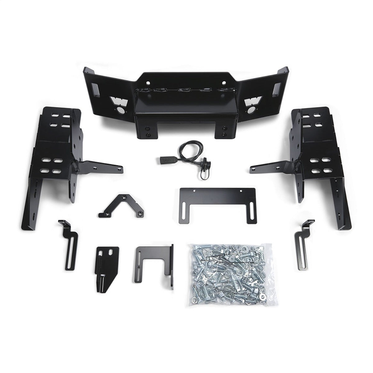 WARN 98055 MY17 - 4th Generation Super Duty Hidden Winch Mount
