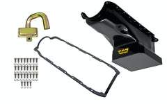 Weiand 5032WND OIL PAN KIT 6QT BLACK FINISH 65/90 BBC (