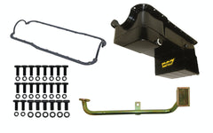 Weiand 5040WND OIL PAN KIT 7QT BLACK 79/93 SBF 302/5.0L