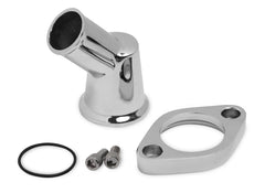 Weiand 6242 WEIAND ALUMINUM WATER OUTLET, 45 DEGREE,