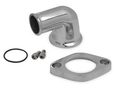 Weiand 6244 WEIAND ALUMINUM WATER OUTLET, 90 DEGREE,