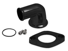 Weiand 6253 WEIAND ALUMINUM WATER OUTLET, 90 DEGREE,