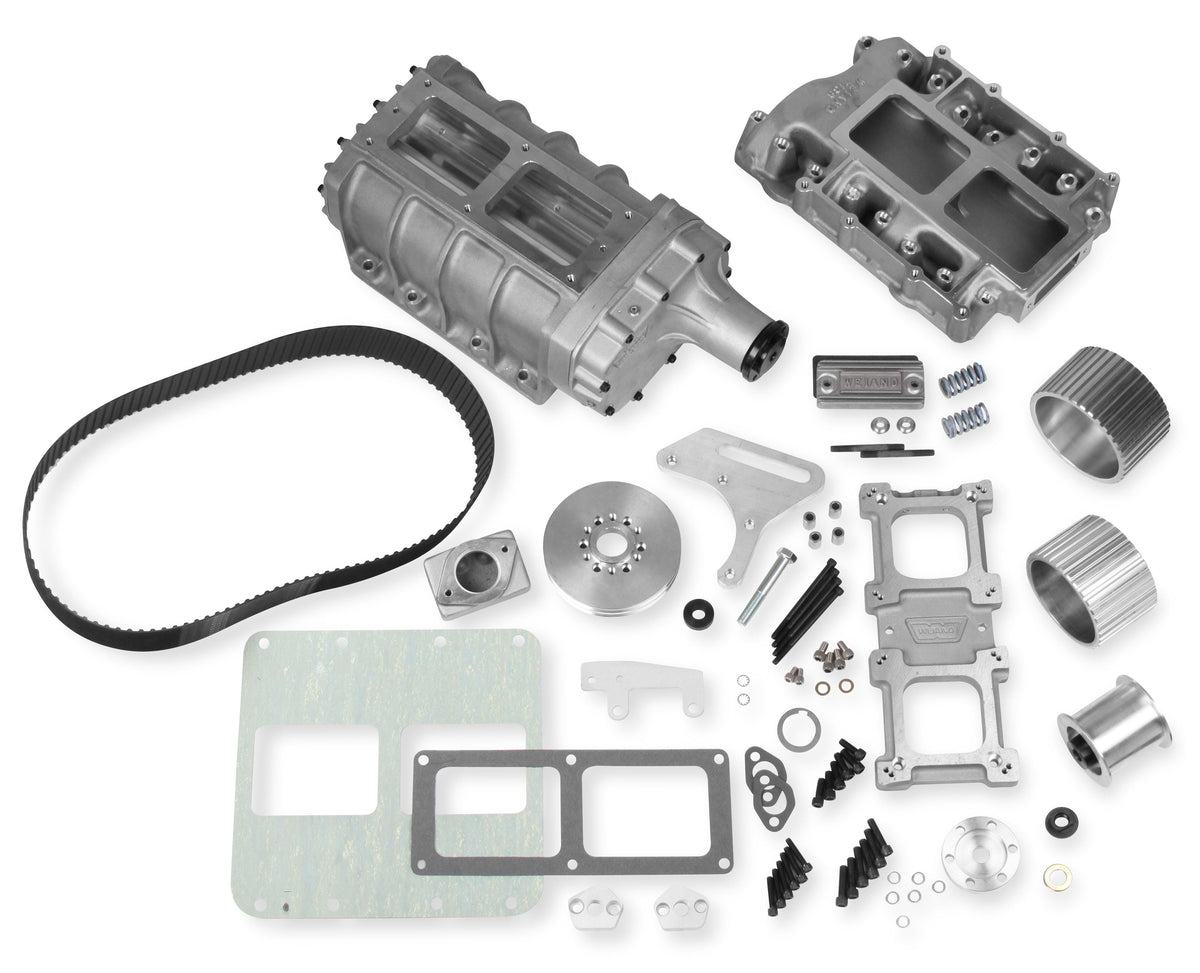 DISCONTINUED - Weiand 7581 6-71 BLOWER KIT, HEMI392 .5 PITCH SATIN