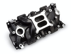 Weiand 8120BK MANIFOLD - SBC STREET WARRIOR - BLACK