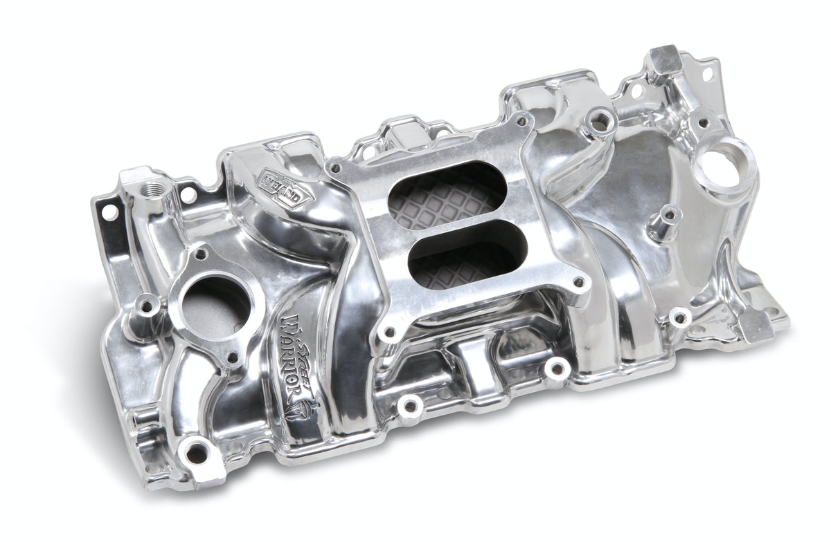Weiand 8120P MANIFOLD - CHEVY SBC STREET WARRIOR - PO