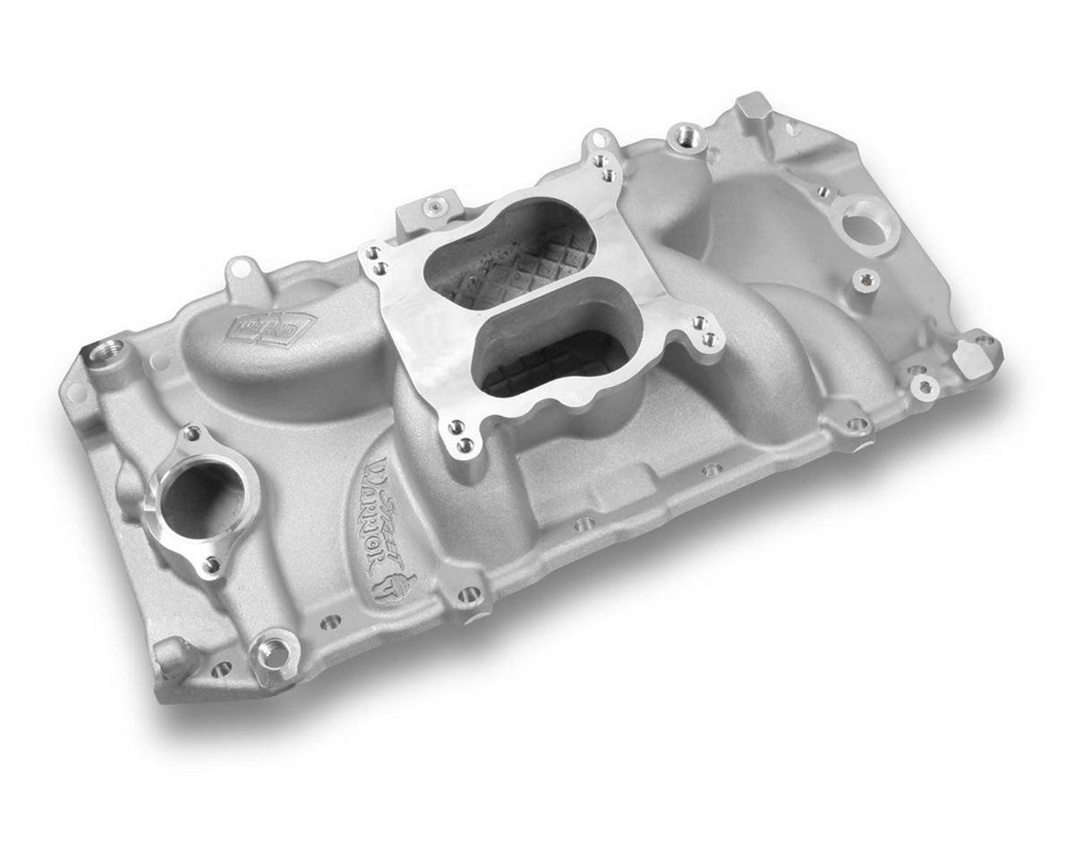 Weiand 8122WND MANIFOLD - BBC SPREAD BORE PEANUT