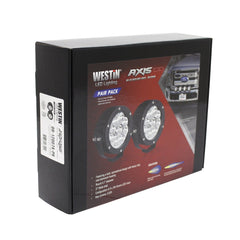 Westin Automotive 09-12007A-PR LED Auxiliary Light 4.75 inch Round Spot with 3W Osram (Set of 2)