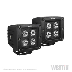 Westin Automotive 09-12205B-PR HyperQ B-FORCE LED Auxiliary Lights Black