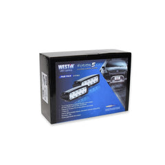 Westin Automotive 09-12232-PR EF LED Light Bar Single Row 5.5 inch Flex with 3W Epistar (Set of 2)