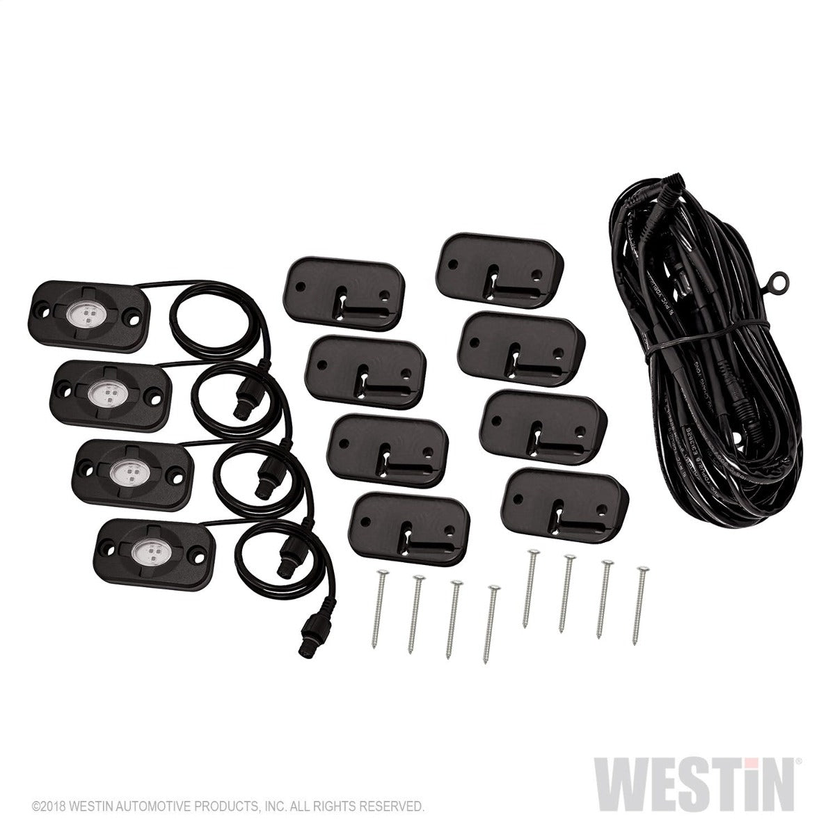 Westin Automotive 09-80015 LED Rock Light Kit Black