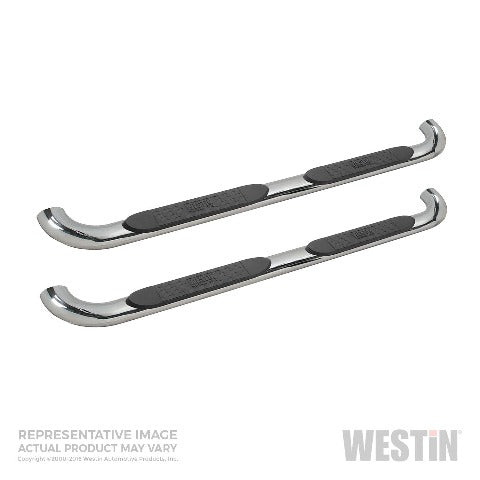 Westin Automotive 21-4020 Platinum 4 Oval Nerf Step Bars Stainless Steel