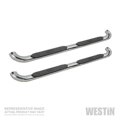 Westin Automotive 21-4020 Platinum 4 Oval Nerf Step Bars Stainless Steel