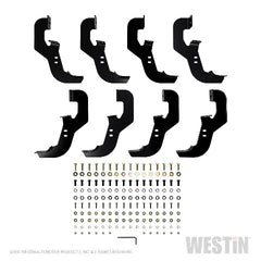 Westin Automotive 21-534680 Pro Traxx 5 Oval W2W Nerf Step Bars Stainless Steel