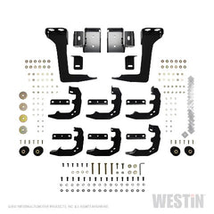 Westin Automotive 21-534700 Pro Traxx 5 Oval W2W Nerf Step Bars Stainless Steel