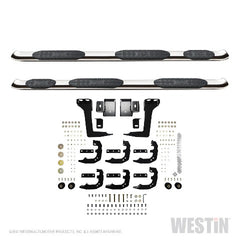 Westin Automotive 21-534730 Pro Traxx 5 Oval W2W Nerf Step Bars Stainless Steel
