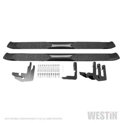 Westin Automotive 21-54085 Pro Traxx 5 Oval Nerf Step Bars Black