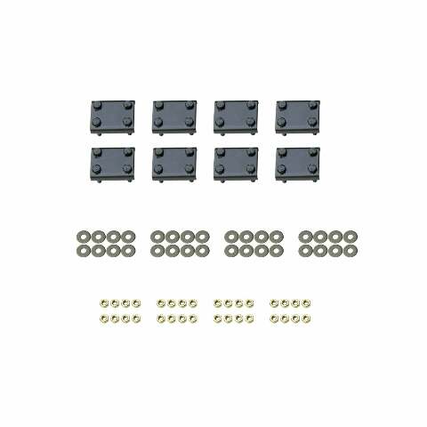 Westin Automotive 22-1005 Premier Oval Nerf Step Bar Mount Kit Black