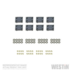 Westin Automotive 22-1165 Premier Oval Nerf Step Bar Mount Kit Black