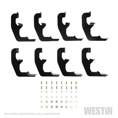 Westin Automotive 22-2255 Premier Oval Nerf Step Bar Mount Kit Black
