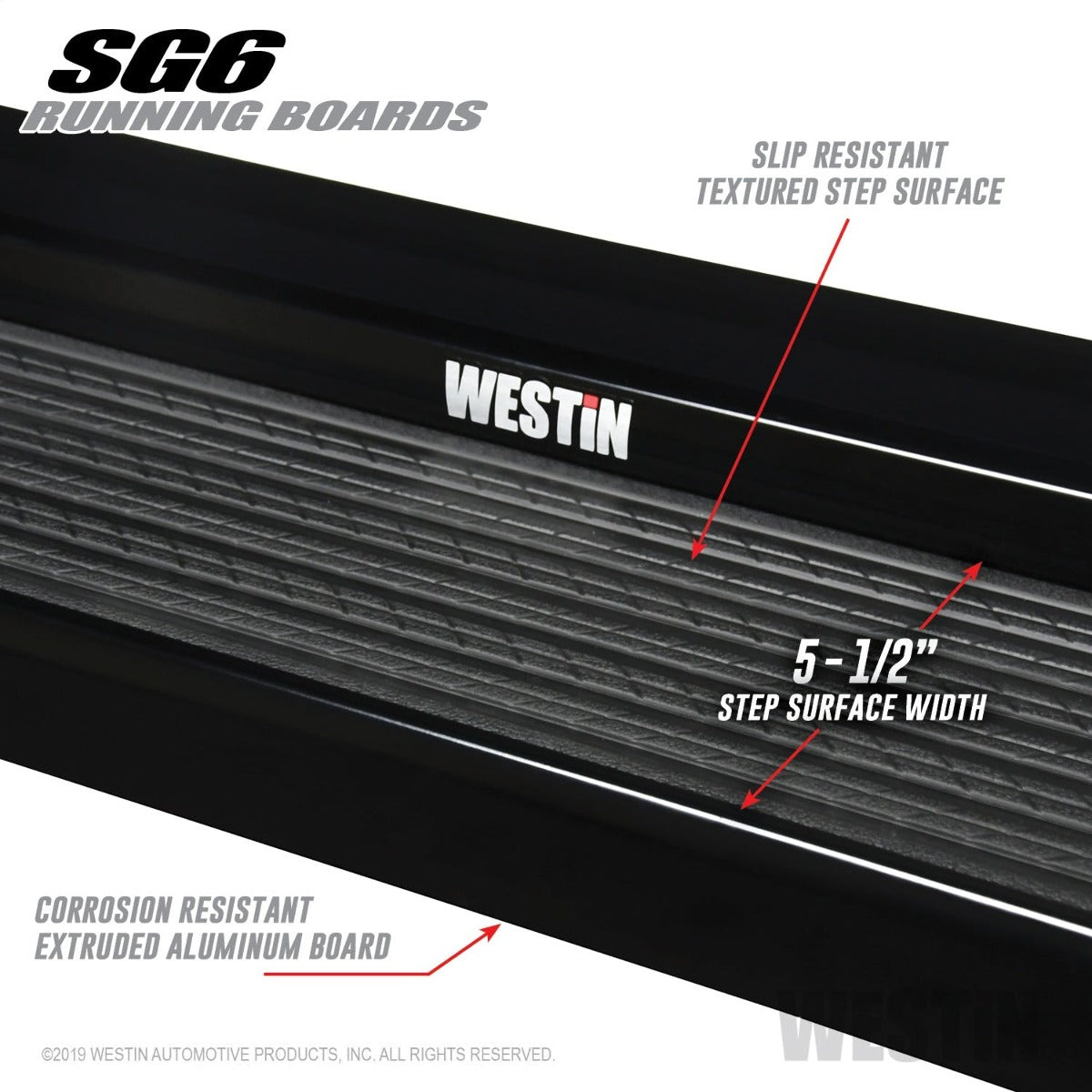 Westin Automotive 27-64765 SG6 Running Boards Black