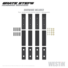 Westin Automotive 27-74705 Grate Steps Running Boards Textured Black