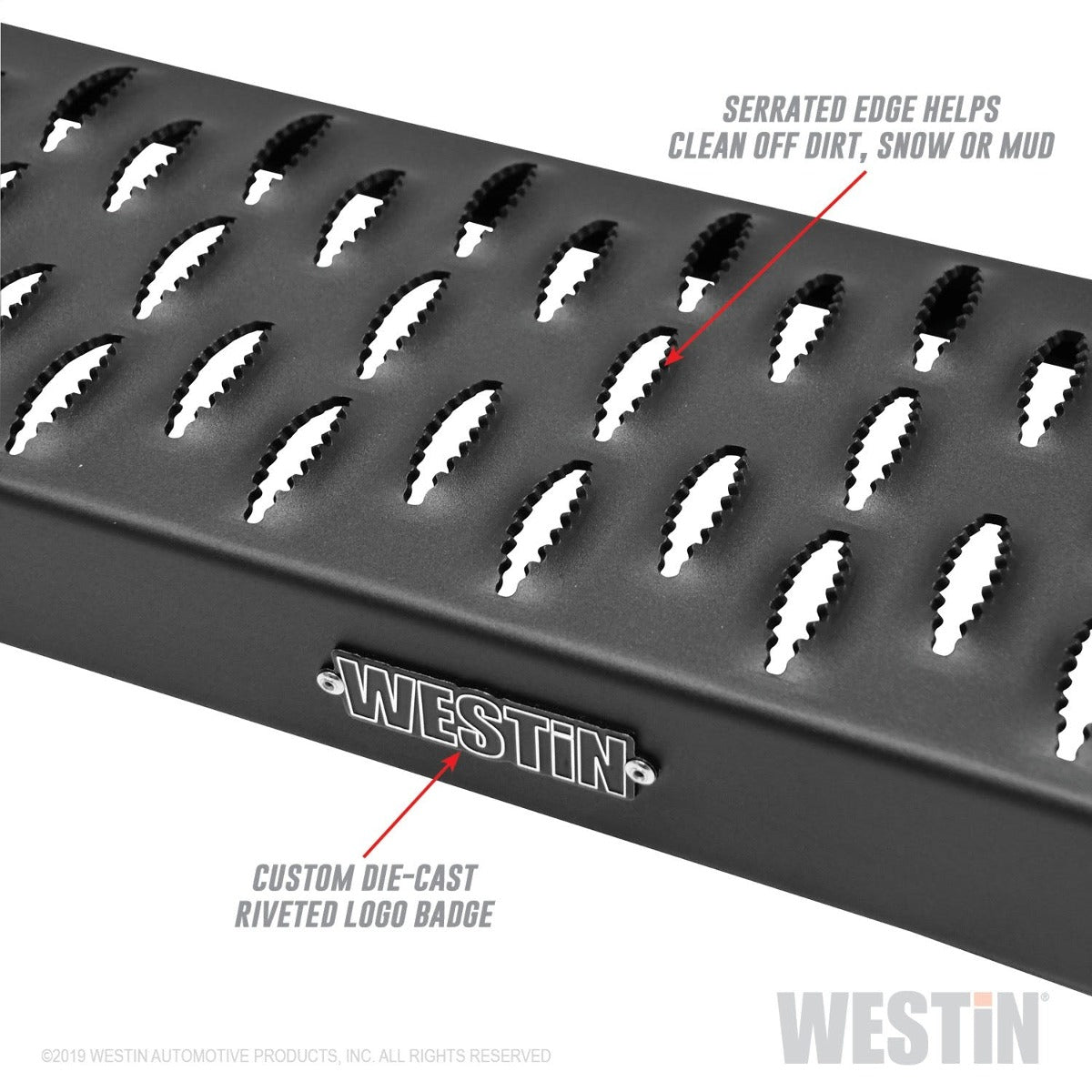 Westin Automotive 27-74705 Grate Steps Running Boards Textured Black