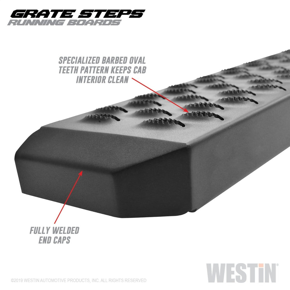 Westin Automotive 27-74705 Grate Steps Running Boards Textured Black