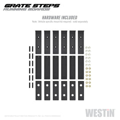 Westin Automotive 27-74735 Grate Steps Running Boards Textured Black