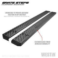 Westin Automotive 27-74735 Grate Steps Running Boards Textured Black