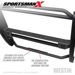 Westin Automotive 40-34025 Sportsman X Grille Guard, Textured Black